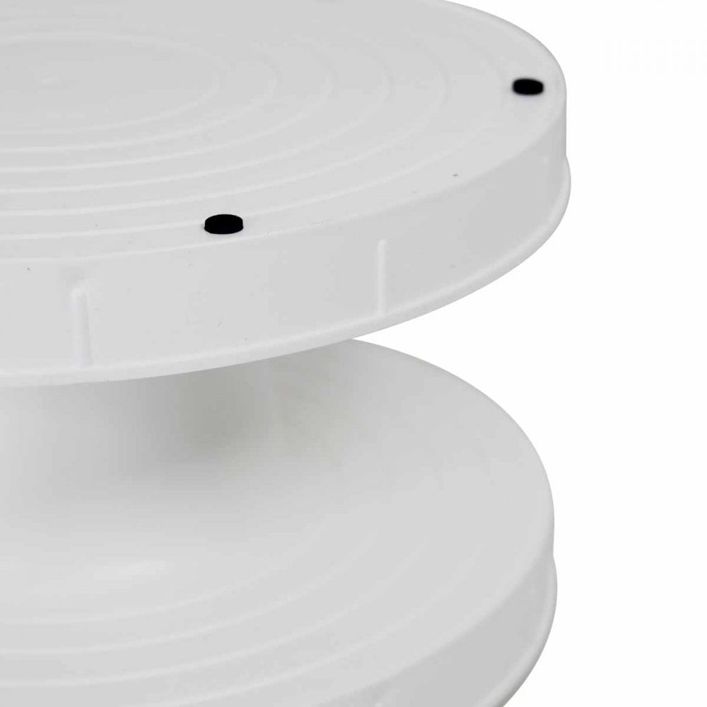 White Cake Decorating Turntable