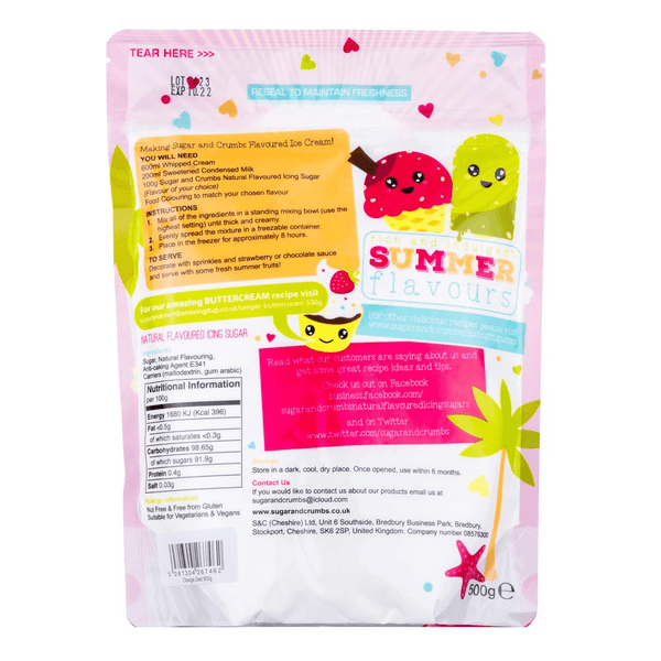 Orange Zest Icing Sugar 500g