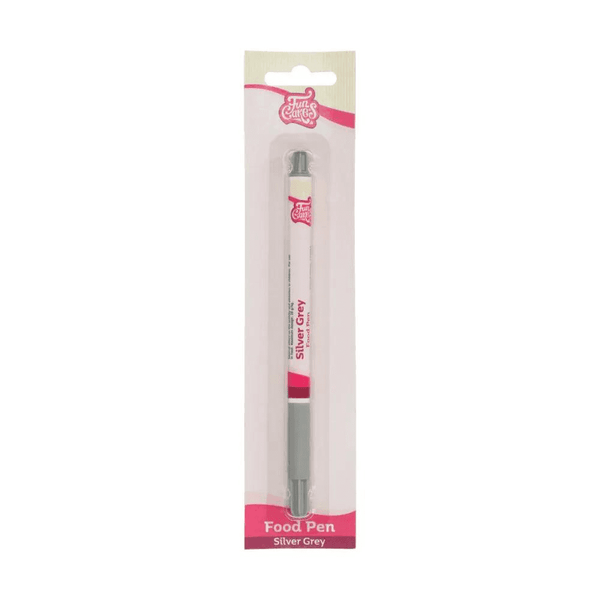 Edible Food Pen - Silver Grey