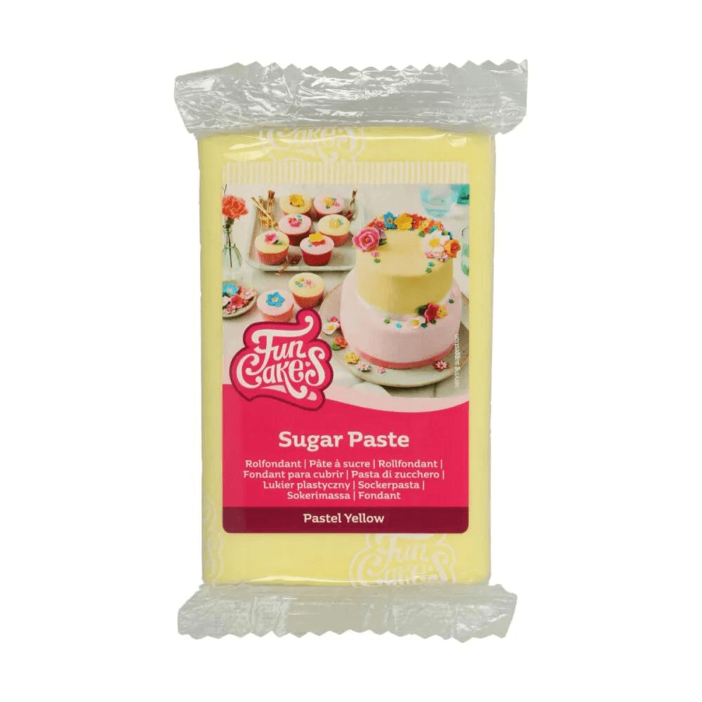 Pastel Yellow Sugarpaste 250g