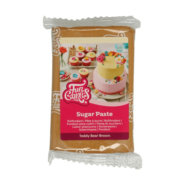 Teddy Bear Brown Sugarpaste 250g