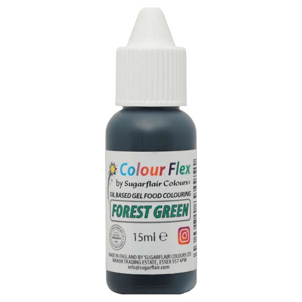 Colour Flex 15ml - Sugarflair - Forest Green