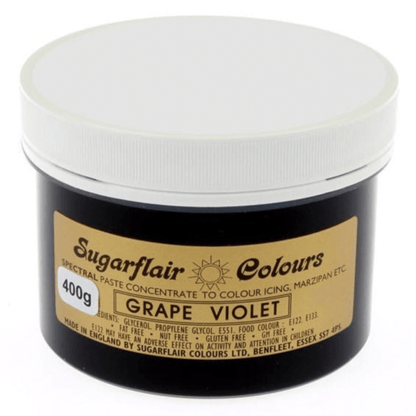 Grape Violet Spectral Paste Concentrate Colouring 400g - Sugarflair
