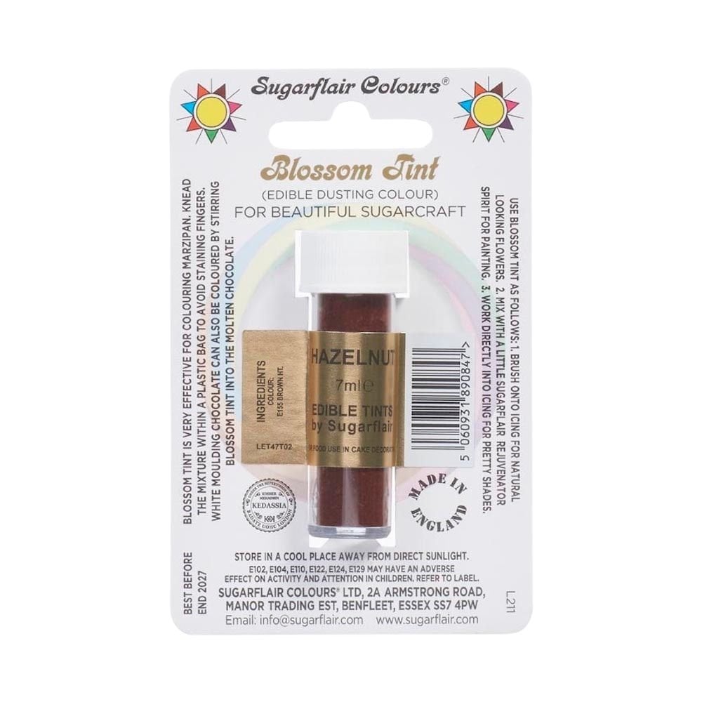 Hazelnut - Blossom Tint Dusting Colour 7ml - Sugarflair