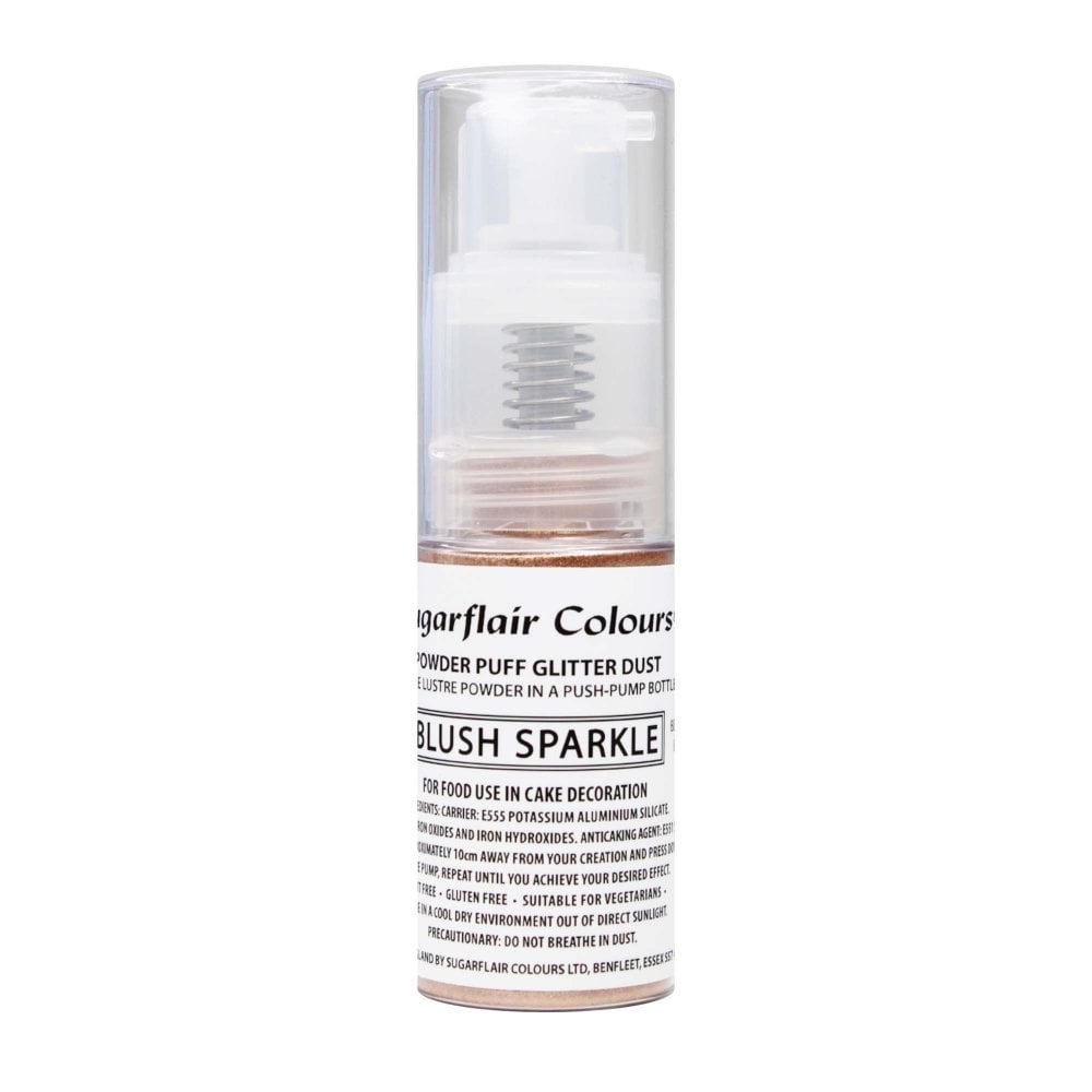 Powder Puff Glitter Dust Spray 10g - Blush Sparkle