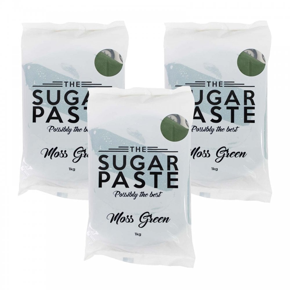 Moss Green Sugarpaste