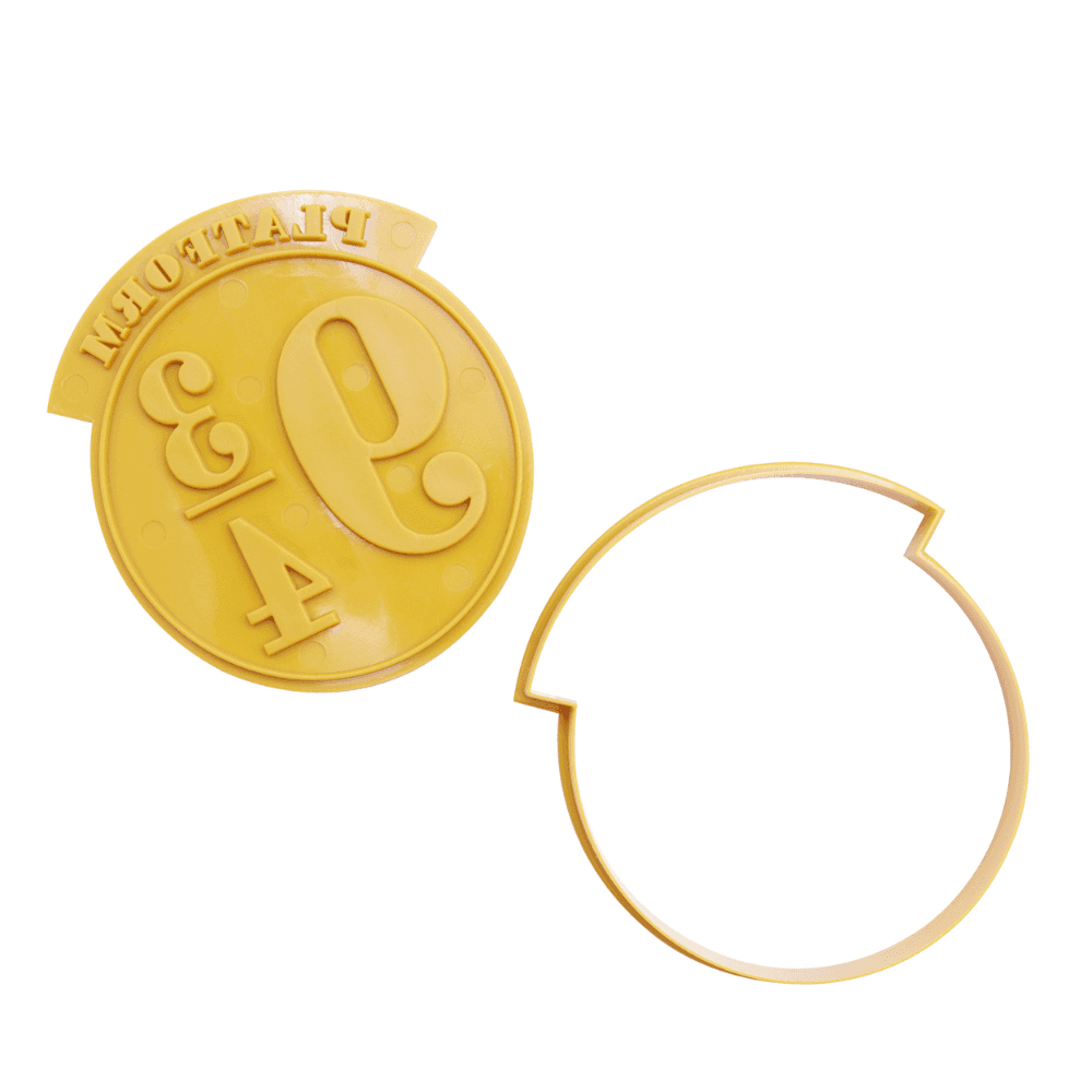 Platform 9 3/4 - Harry Potter Cookie Cutter & Embosser