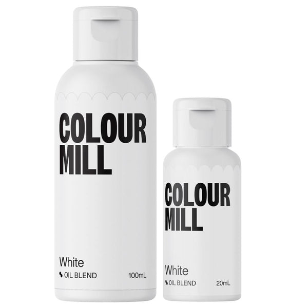 White - Oil Based Food Colouring (20ml - 100ml)