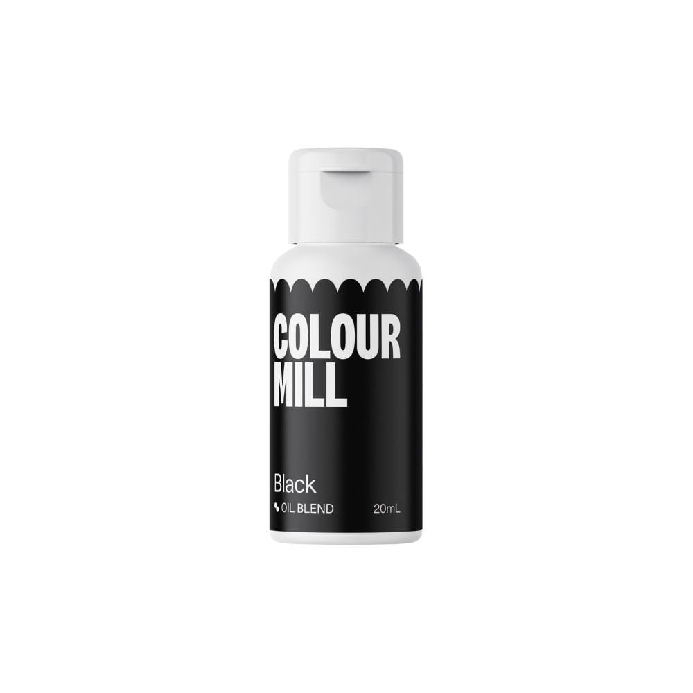 Black - Oil Based Food Colouring (20ml - 100ml)