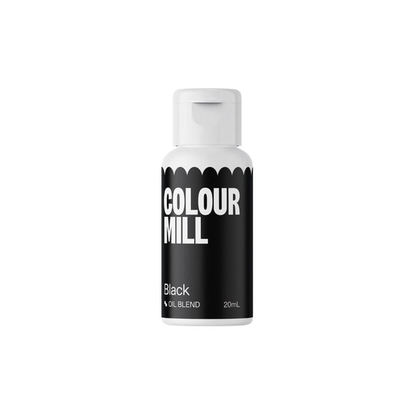 Black - Oil Based Food Colouring (20ml - 100ml)