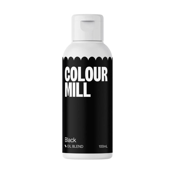 Black - Oil Based Food Colouring (20ml - 100ml)