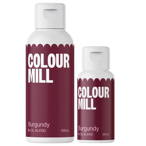 Burgundy - Oil Based Food Colouring (20ml - 100ml)