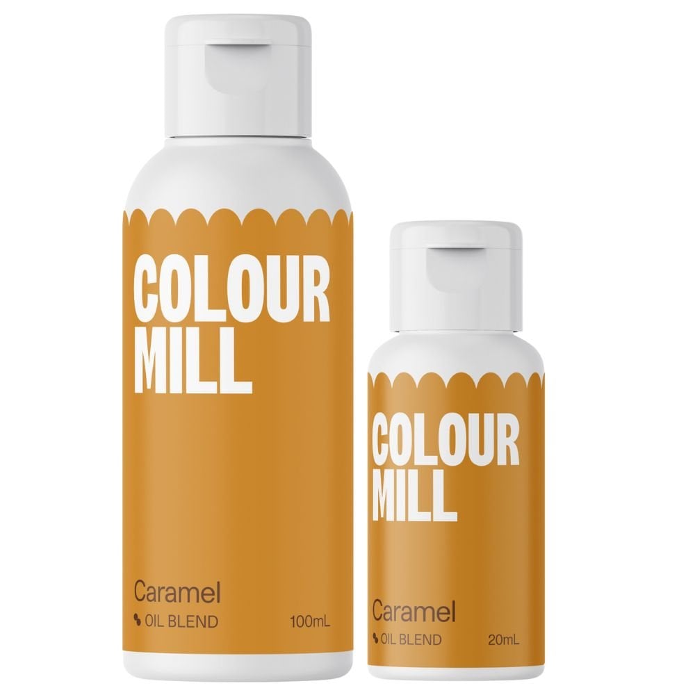 Caramel - Oil Based Food Colouring (20ml - 100ml)