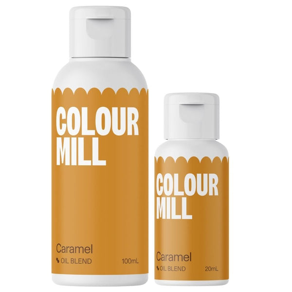 Caramel - Oil Based Food Colouring (20ml - 100ml)