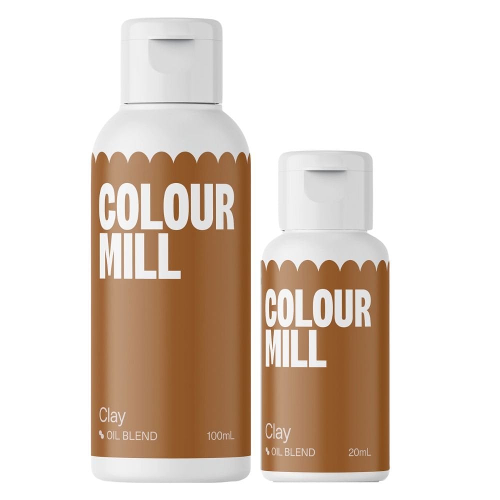 Clay - Oil Based Food Colouring (20ml - 100ml)