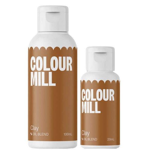 Clay - Oil Based Food Colouring (20ml - 100ml)