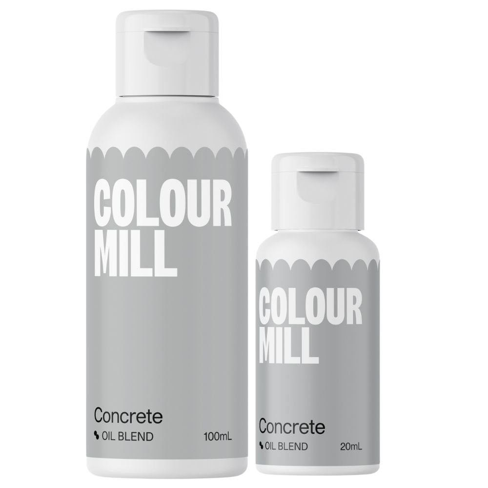 Concrete - Oil Based Food Colouring (20ml - 100ml)