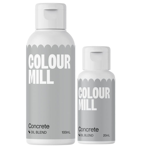 Concrete - Oil Based Food Colouring (20ml - 100ml)