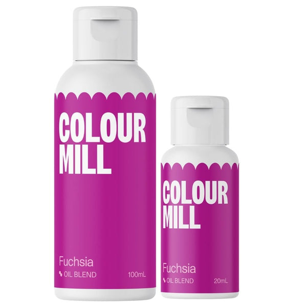 Fuchsia - Oil Based Food Colouring (20ml - 100ml)
