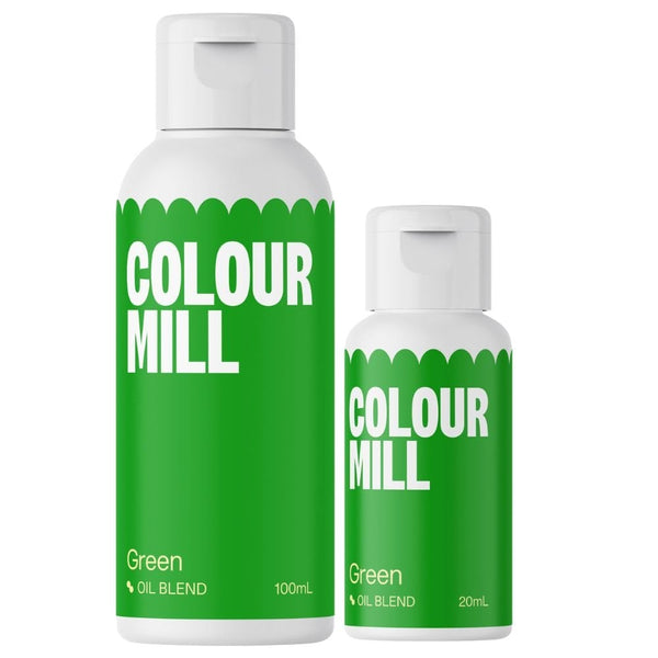 Green - Oil Based Food Colouring (20ml - 100ml)
