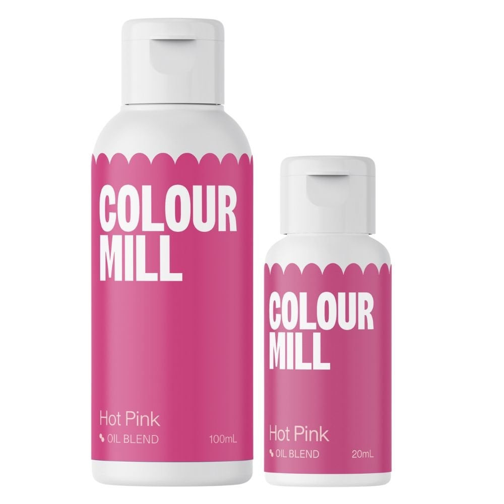 Hot Pink - Oil Based Food Colouring (20ml - 100ml)