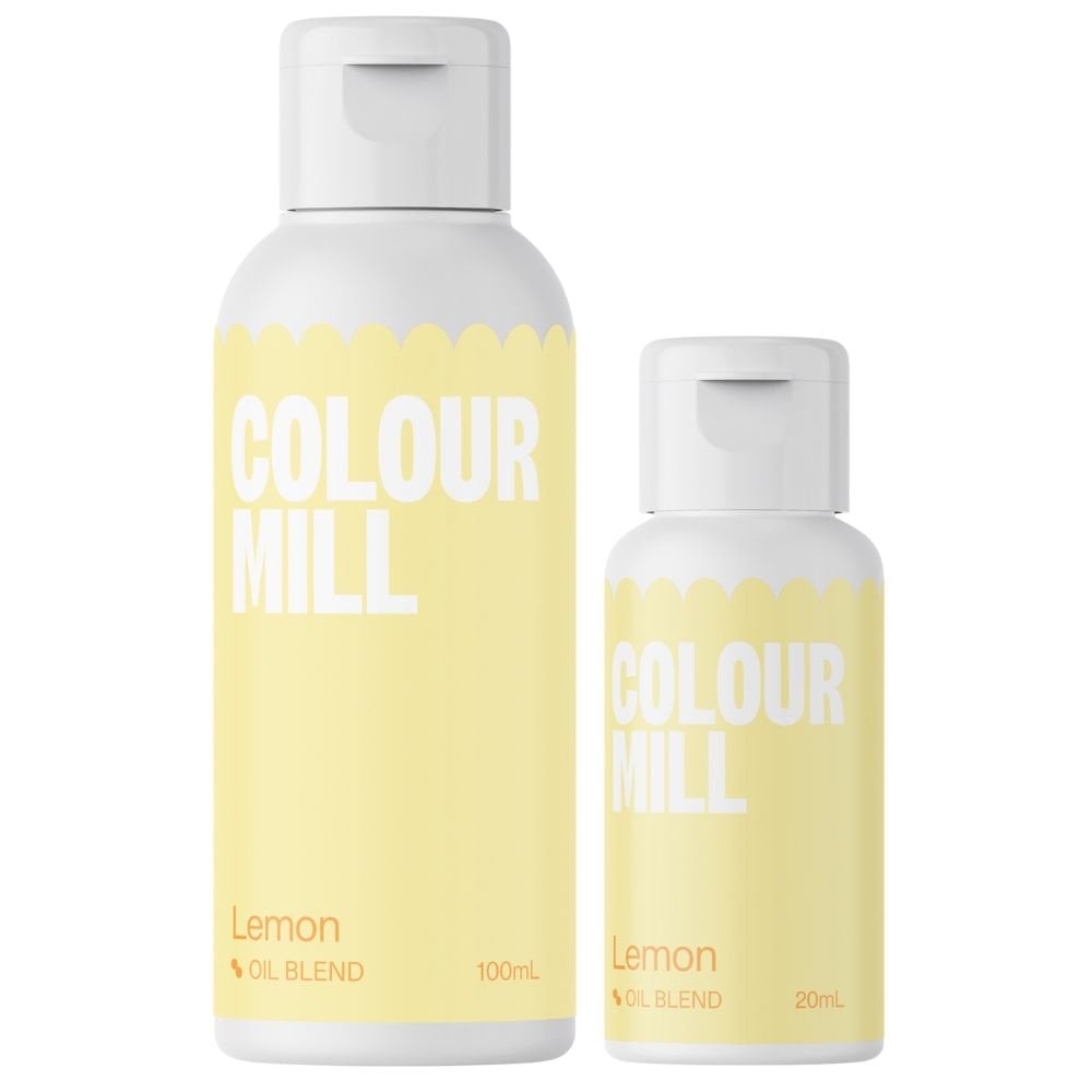 Lemon - Oil Based Food Colouring (20ml - 100ml)