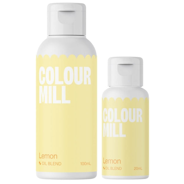 Lemon - Oil Based Food Colouring (20ml - 100ml)