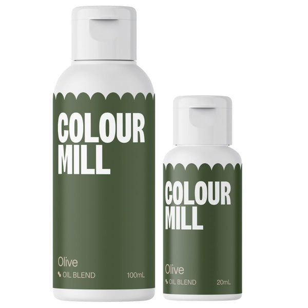 Olive - Oil Based Food Colouring (20ml - 100ml)