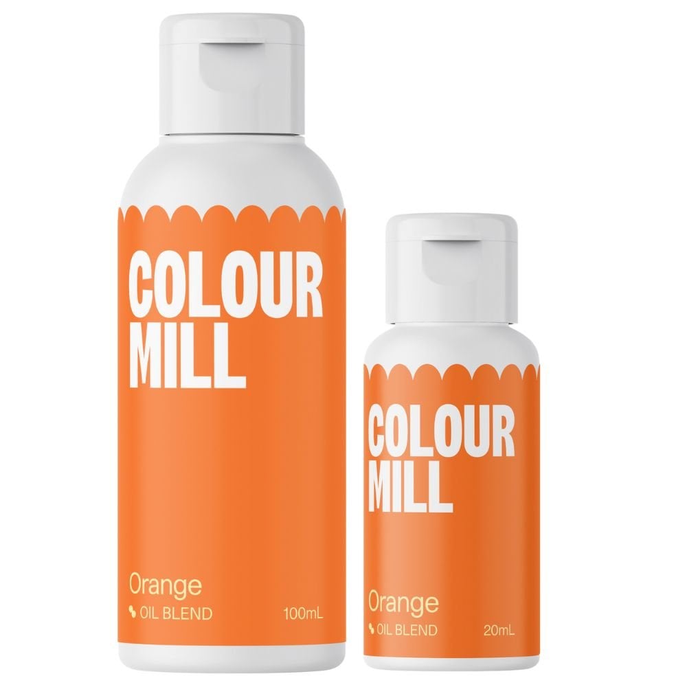 Orange - Oil Based Food Colouring (20ml - 100ml)