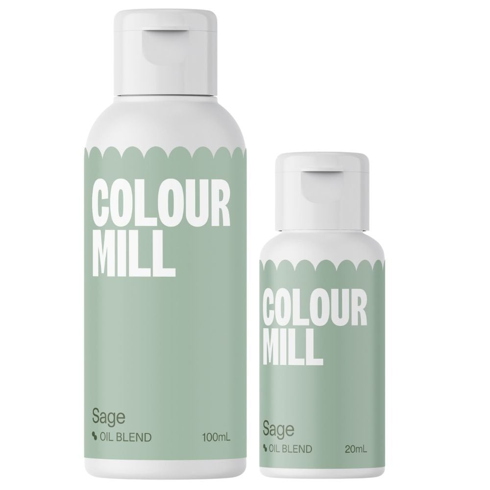 Sage - Oil Based Food Colouring (20ml - 100ml)