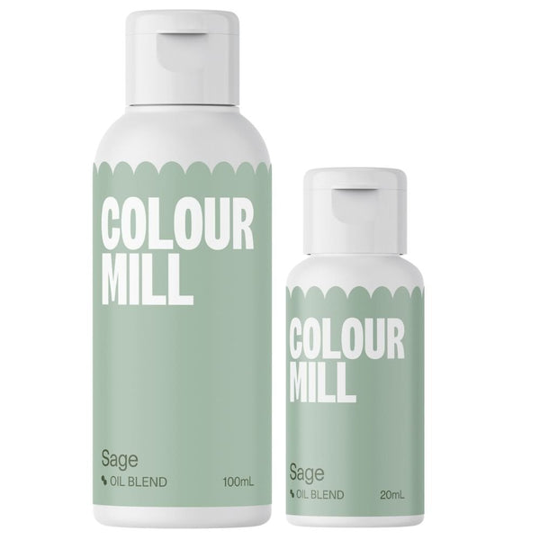 Sage - Oil Based Food Colouring (20ml - 100ml)