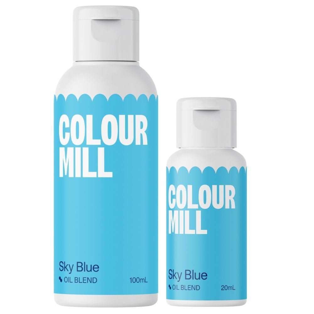 Sky Blue - Oil Based Food Colouring (20ml - 100ml)