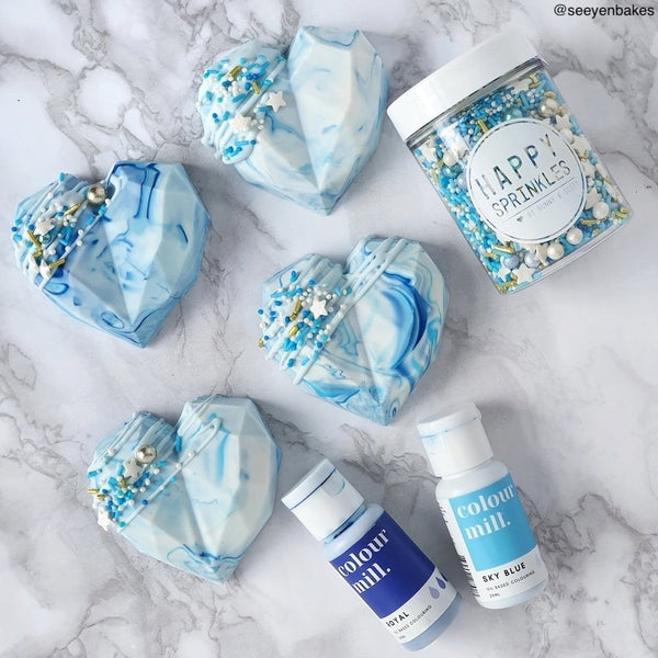 Sky Blue - Oil Based Food Colouring (20ml - 100ml)