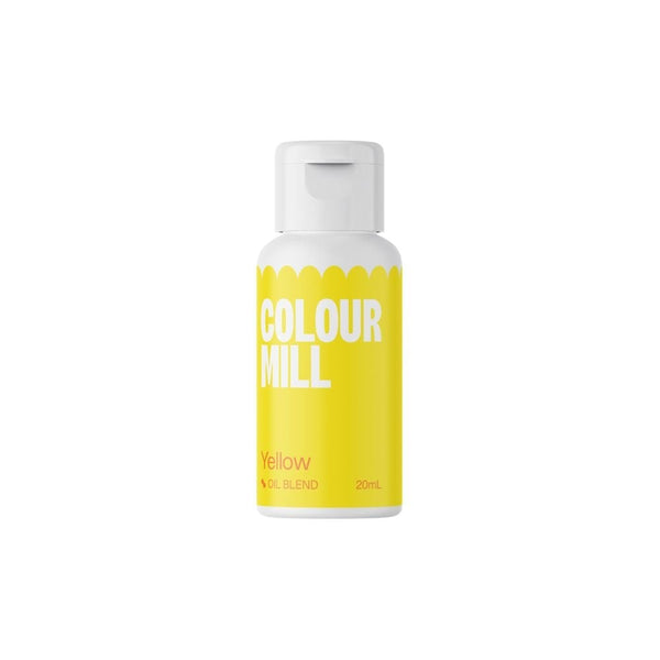 Yellow - Oil Based Food Colouring (20ml - 100ml)