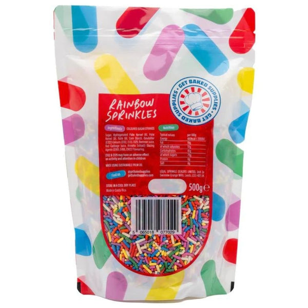 Rainbow Sugar Strand Sprinkles