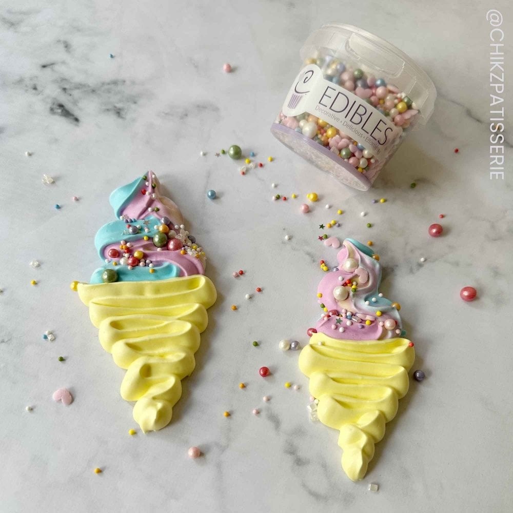 Ice Cream Shimmer Sprinkle Mix (V) 90g