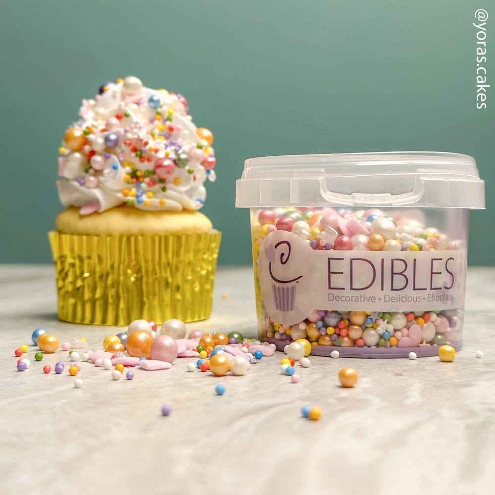 Ice Cream Shimmer Sprinkle Mix (V) 90g