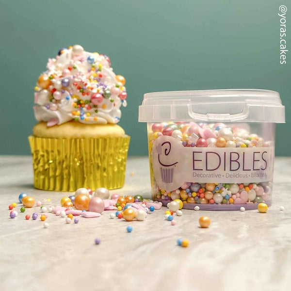 Ice Cream Shimmer Sprinkle Mix (V) 90g