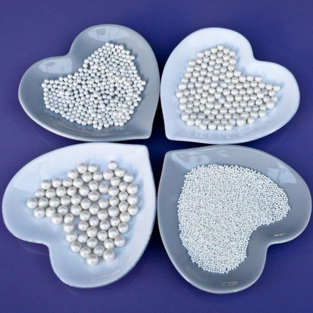 Bridal Shimmer Pearl Sprinkle Mix (V) 90g