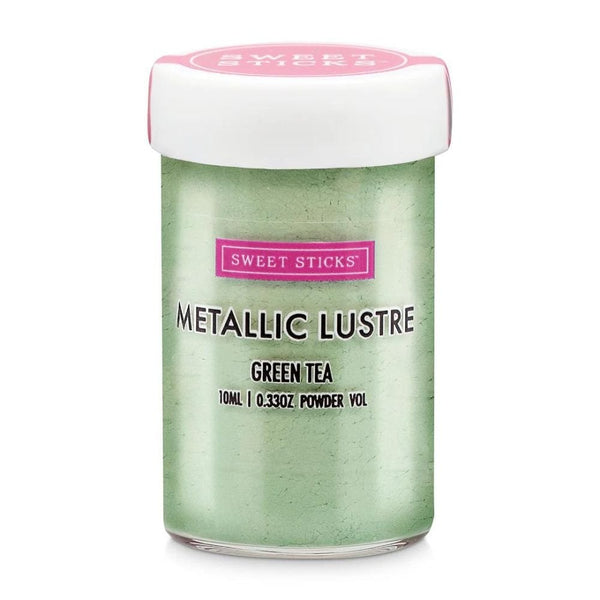 Edible Metallic Lustre Dust 10ml - Green Tea
