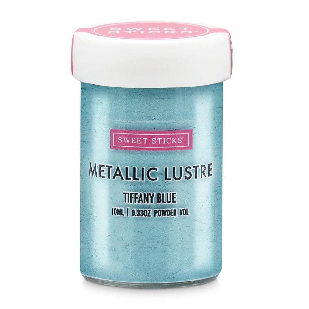 Edible Metallic Lustre Dust 10ml - Tiffany Blue