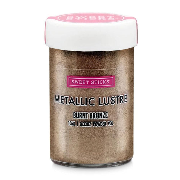 Edible Metallic Lustre Dust 10ml - Burnt Bronze