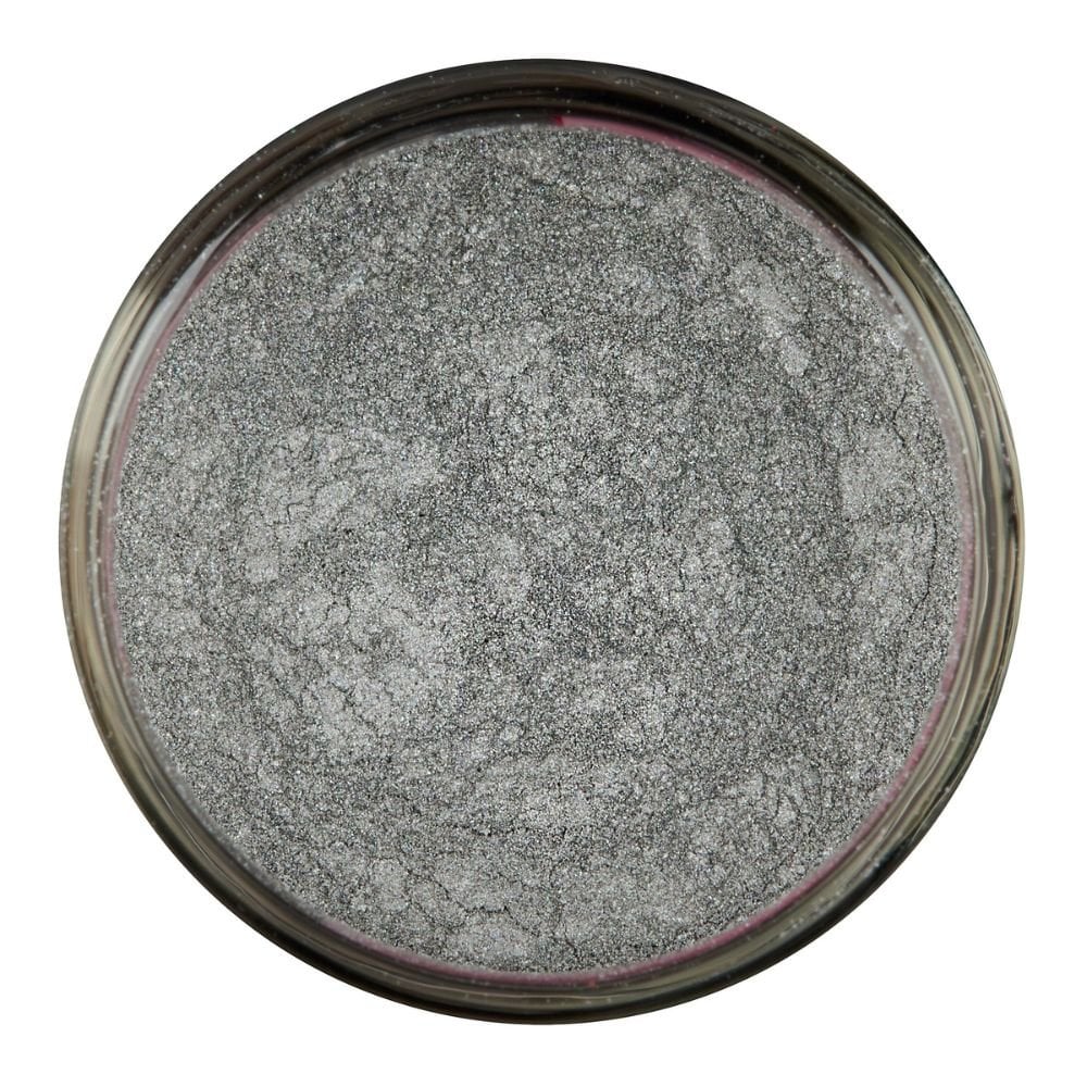 Edible Metallic Lustre Dust 10ml - Gun Metal Grey