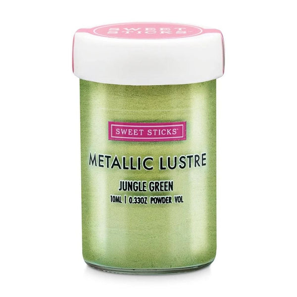 Edible Metallic Lustre Dust 10ml - Jungle Green