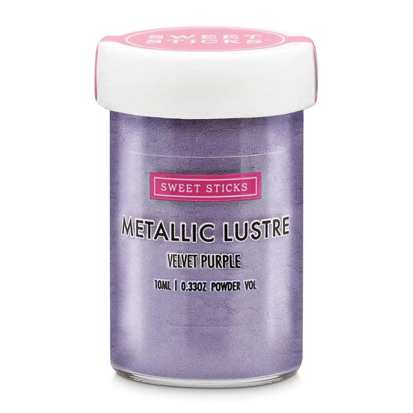Edible Metallic Lustre Dust 10ml - Velvet Purple