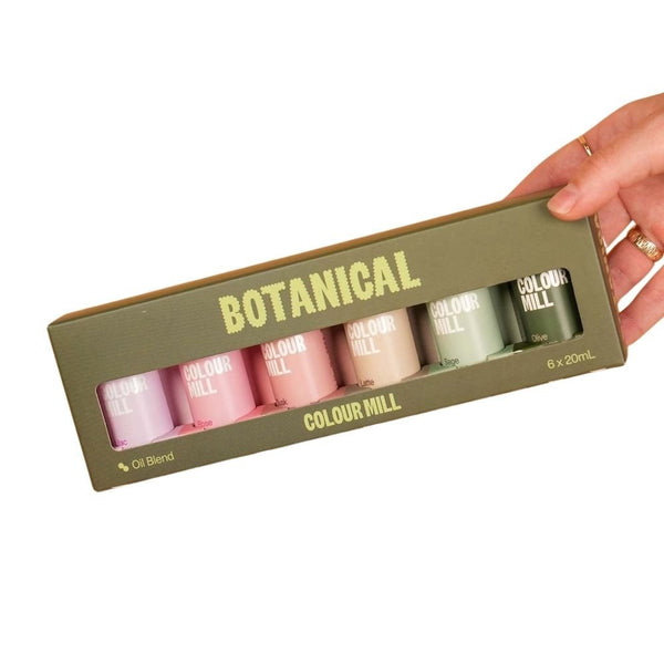 Botanicals - Gift Set of 6 Oil Based Colouring