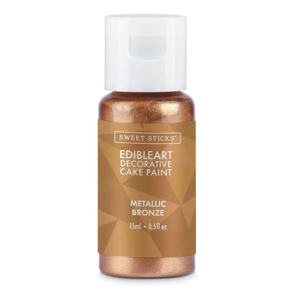 Metallic Edible Art Paint 15ml - Bronze
