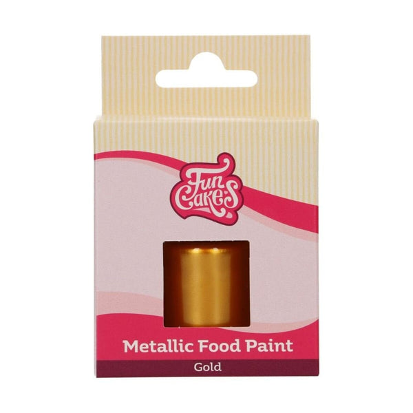 Metallic Food Paint 30ml - Gold