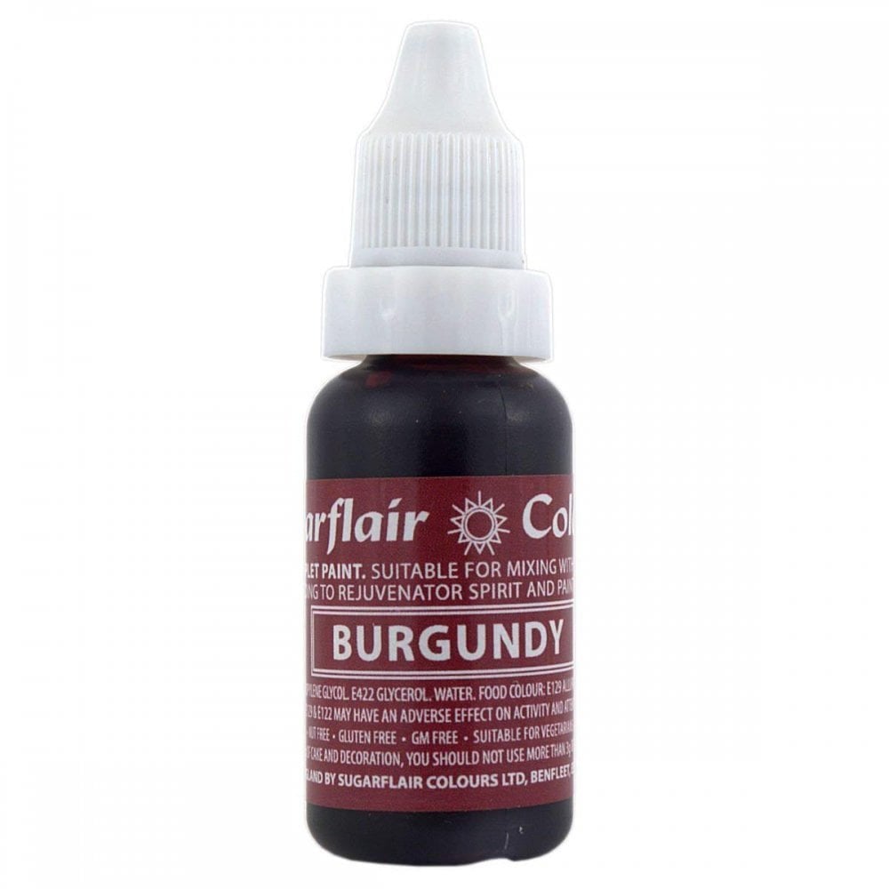 Burgundy - Sugartint Concentrated Droplet Colour 14ml