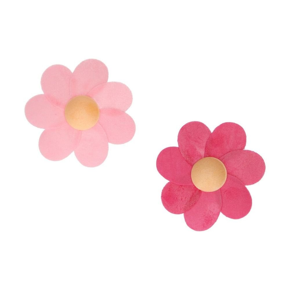 Edible Violet Wafer Flowers Pack Of 8
